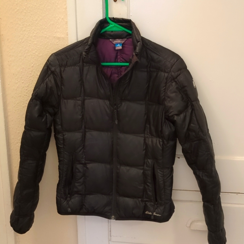 Eddie Bauer First Ascent goose down puffer jacket xs